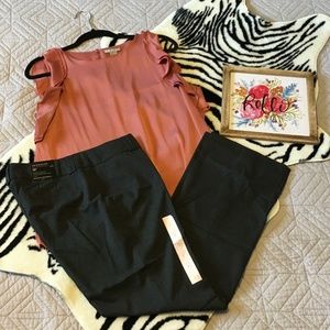 Banana Republic Gray Pants Size 8P NWT